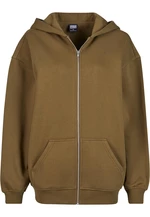 Women's Summer Olive Summer Zip-Up Sweatshirt