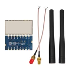 2sets/lot RF4432F27 - 500mW high power 433MHz embedded Wireless Data Transmitter Receiver RF Module FSK/GFSK Module