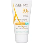 A-Derma Protect AC zmatňujúci pleťový fluid SPF 50+ 40 ml