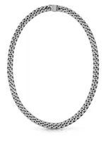 Guess Masívny oceľový náhrdelník Hype JUMN01349JWAST/U