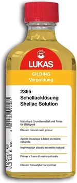 Lukas Gilding and Restoration Medium Glass Bottle Shellac Solution 125 ml