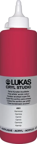 Lukas Cryl Studio Colori acrilici 500 ml Carmine
