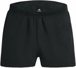 Under Armour Men's UA Launch Split Performance Short Black/Reflective L Pantalones cortos para correr