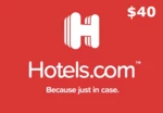 Hotels.com $40 Gift Card US