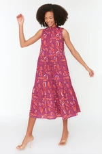 Dámské šaty Trendyol Multi-color patterned