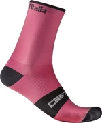 Castelli Giro107 18 Sock Rosa Giro 2XL Șosete ciclism