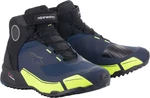 Alpinestars CR-X Drystar Riding Shoes Black/Dark Blue/Yellow Fluo 40,5 Stivali da moto