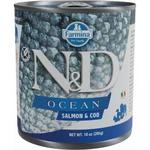 Konzerva N&D Ocean Dog Adult Salmon&Codfish 285g