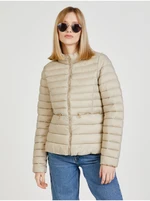 Beige Quilted Winter Jacket ONLY Madeline - Women