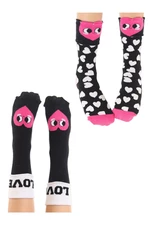 Mushi Love Girl's 2-Piece Socks Set