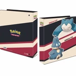 UltraPro Pokémon: 3 kroužkové sběratelské album -Snorlax and Munchlax