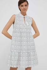 Bavlnené šaty Rich & Royal mini, áčkový strih