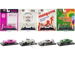 "Auto-Drivers" Set of 4 pieces in Blister Packs Release 90 Limited Edition to 9600 pieces Worldwide 1/64 Diecast Model Cars by M2 Machines