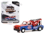 1971 Chevrolet C-30 Dually Wrecker Tow Truck "STP Oil Treatment" Red and Blue "Dually Drivers" Series 11 1/64 Diecast Model Car by Greenlight