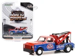 1971 Chevrolet C-30 Dually Wrecker Tow Truck "STP Oil Treatment" Red and Blue "Dually Drivers" Series 11 1/64 Diecast Model Car by Greenlight