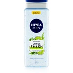 NIVEA MEN Citrus Smash osvěžující sprchový gel pro muže 500 ml