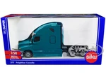 Freightliner Cascadia Tractor Truck Teal 1/50 Diecast Model by Siku