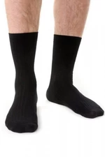 Steven 130 černé Pánské ponožky 41/43 černá