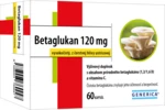 GENERICA Betaglukan 120 mg 60 kapslí
