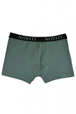 Noviti BB 004 M 04 šedé Pánské boxerky 2XL šedá