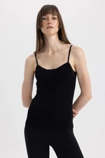 DEFACTO Fall In Love Regular Fit Chest Covered Cotton Singlet