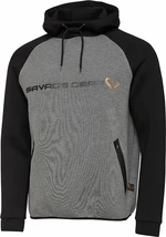 Savage Gear Sweat à capuche Tec-Foam Hoodie Dark Grey Melange L