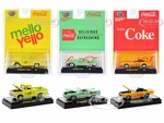 "Sodas" Set of 3 pieces Release 24 Limited Edition to 8750 pieces Worldwide 1/64 Diecast Model Cars by M2 Machines