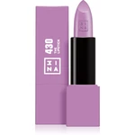 3INA The Lipstick rtěnka odstín 430 Cold Purple 4,5 g