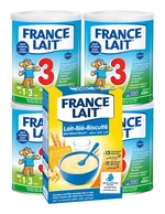 France Lait 3 4x400g + FL kaša pšen. sušienk. 250g