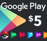 Google Play $5 US Gift Card
