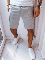 Men's Cargo Shorts Light Grey Dstreet