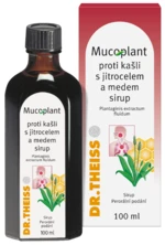 Dr. Theiss Mucoplant sirup proti kašli s jitrocelem a medem 100 ml