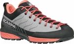 Scarpa Mescalito Planet Woman Light Gray/Coral 40,5 Chaussures outdoor femme