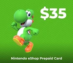 Nintendo eShop Prepaid Card $35 US Key