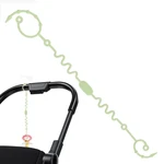 Toy Straps For Stroller Adjustable Silicone Toy Leash For High Chair Toddler Travel Essential For Teether Toy Teether Toy High