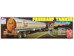 Skill 3 Model Kit Fruehauf Tanker Trailer "Gulf Oil" 1/25 Scale Model by AMT