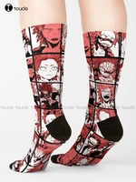 Bnha Kirishima Collage - Color Version Socks Funny Socks For Men Cartoon Comfortable Best Girls Sports 360° Digital Print Retro