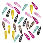 Metal Snap Hair Clip 30Pcs Non-Slip Hair Barrettes For Toddler Hair Accessory For Daily Life Dating Traveling Camping Holiday