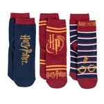 Ponožky Harry Potter 3 ks- modrá, červená, žlutá - 34_36 MIX