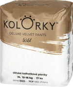 KOLORKY DELUXE VELVET PANTS Wild vel. XL (12-16 kg) 17 ks