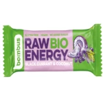 BOMBUS Raw BIO čierne ríbezle a kokos 50 g