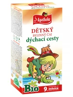APOTHEKE BIO Detský bylinný čaj dýchacie cesty 20 x 1.5 g