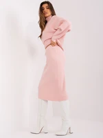 Skirt-AT-SD-2331.00P-Light Pink