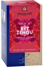 SONNENTOR Bio bylinná směs s ovocem Být ženou 18 x 1.7 g