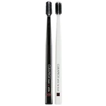 Curaprox Black is White zubní kartáčky ultra soft Black & White 2 ks