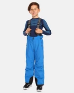 Modré chlapčenské lyžiarske nohavice Kilpi GABONE