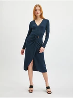 Orsay Tmavě modré dámské pouzdrové šaty - Dámské