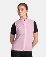 Světle růžová dámská lehká sportovní vesta Kilpi Flow