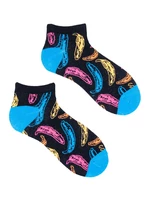 Yoclub Unisex's Ankle Funny Cotton Socks Patterns Colours SKS-0086U-A900
