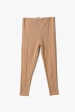 Koton Beige Girls' Tights 3wkg40037ak